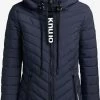 Khujo Winterjassen Winterjas Patt Dames Donkerblauw -Khujo b11bac3d506d8808096da1aceec15ae4
