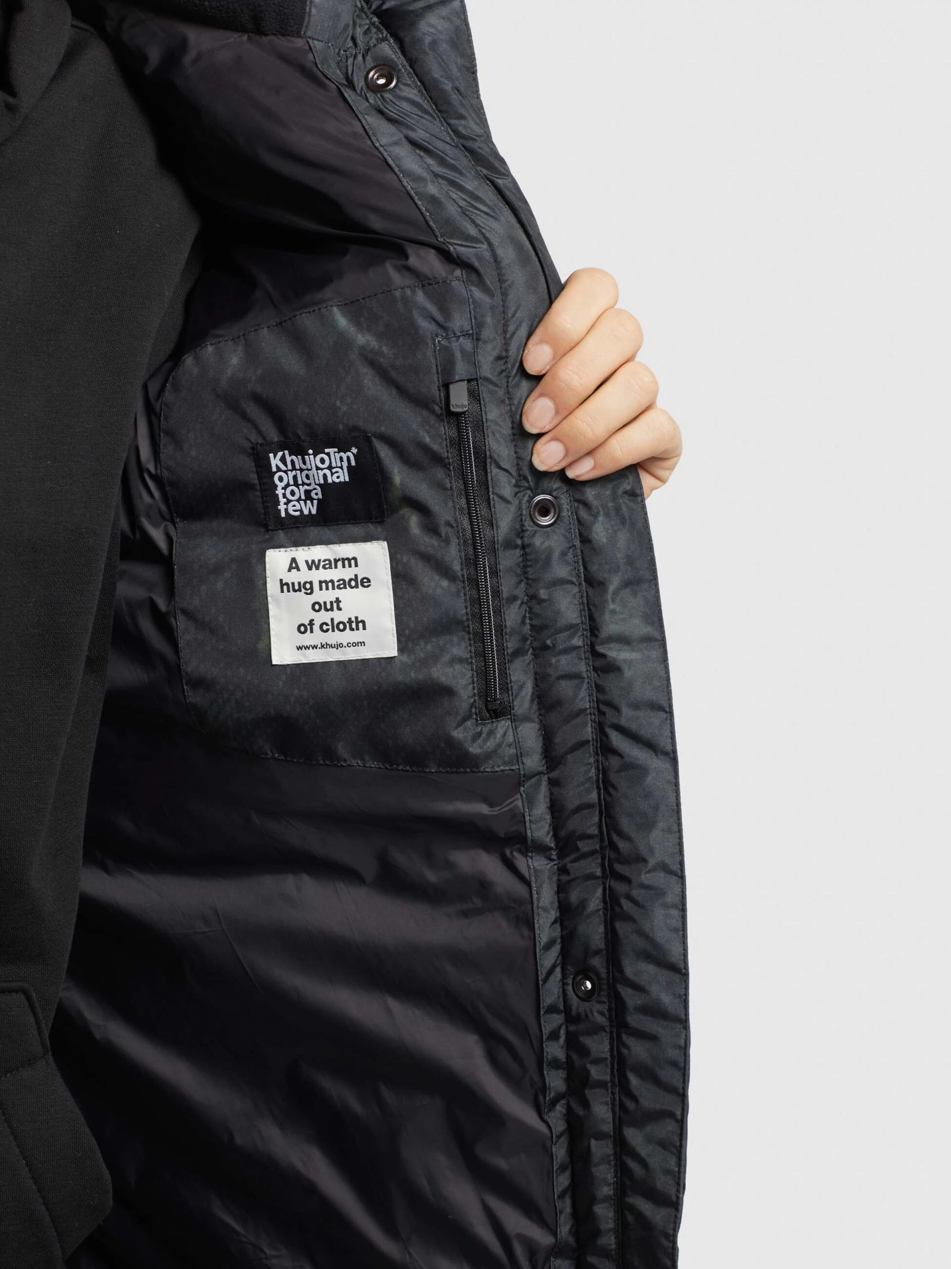 Khujo Wintermantels Wintermantel Dakota 2 Dames Nachtblauw 10 Khujo Wintermantels Wintermantel Dakota 2 Dames Nachtblauw - Afbeelding 8