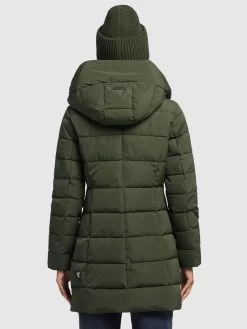 Khujo Korte Mantels Wintermantel Floyt Dames Olijfgroen -Khujo b722d50bd1615e547b33330359de0848