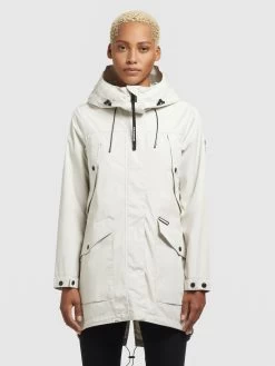 Khujo Tussenmantels Tussenmantel AIRA Dames Lichtgrijs -Khujo b9608f3a1dd862ba317b0d20f51e3e65