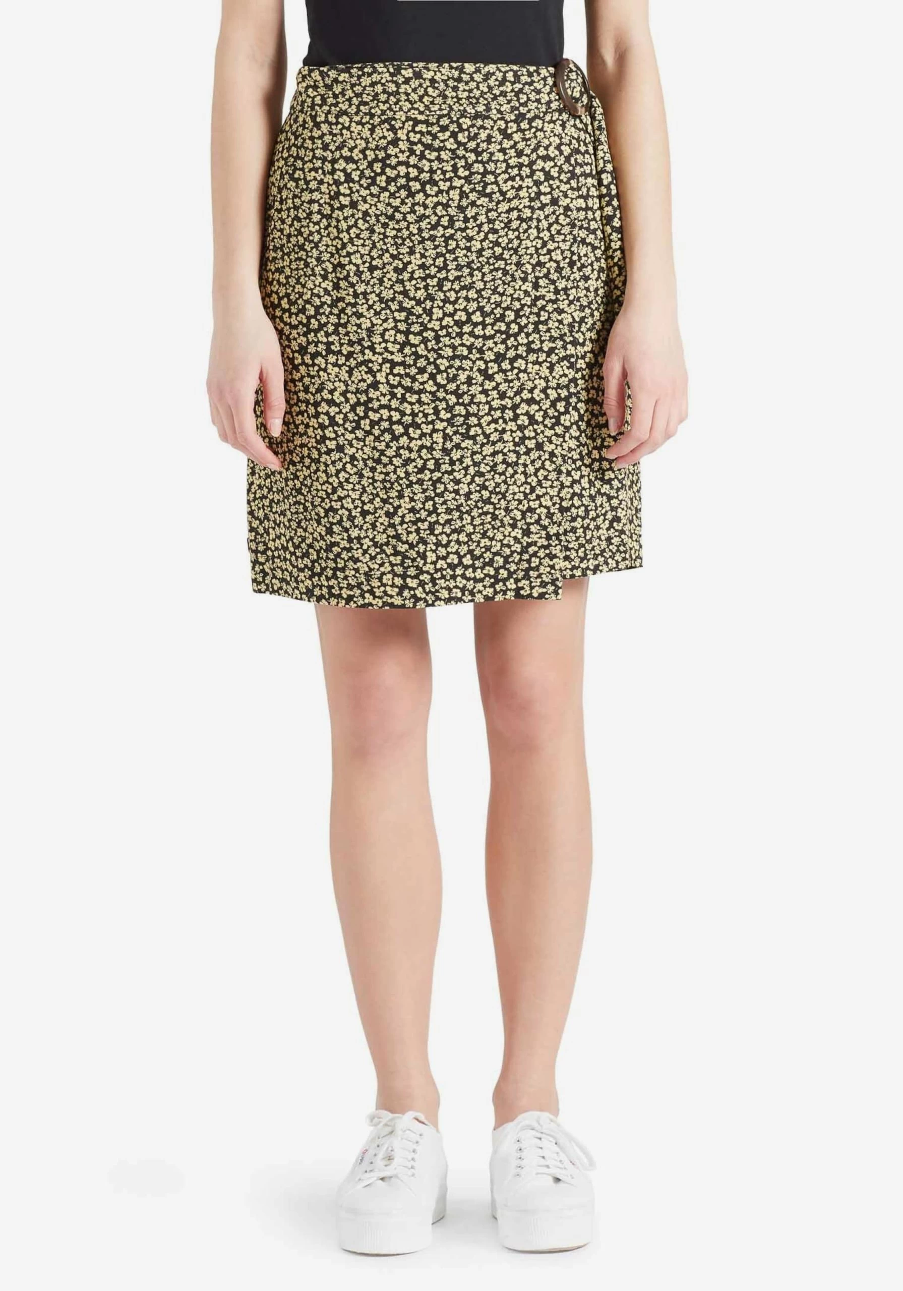 Khujo Mini Rokken Rok Armata Dames Zwart 4 Khujo Mini Rokken Rok Armata Dames Zwart - Afbeelding 2