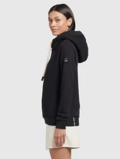 Khujo Hoodies Sweatshirt Karima Dames Zwart -Khujo bf081c9c35f5446ef6e9430ac30d4939