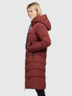 Khujo Tussenmantels Tussenmantel Klayd Dames Donkerrood -Khujo c1823b7af67ed1752bf64842fef6524b