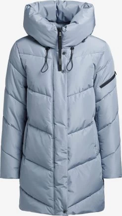 Khujo Winterjassen Winterjas Jordis 4 Dames Lichtblauw