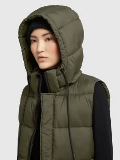 Khujo Bodywarmers Bodywarmer Eden Dames Kaki 16 Khujo Bodywarmers Bodywarmer Eden Dames Kaki -Khujo c41c4bcaf14a02263770ff1ffe876720