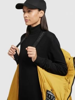 Khujo Wintermantels Wintermantel Dames Goudgeel -Khujo c538d8e6cc3e9a1dff0ecd2826a09162