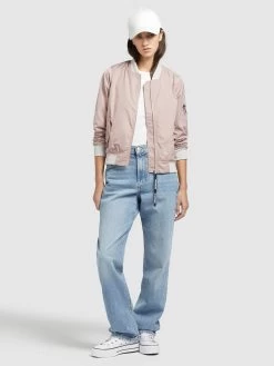 Khujo Tussenjassen Tussenjas STENCE Dames Rosa -Khujo c588fe5f08ff64b4613321cf45996931