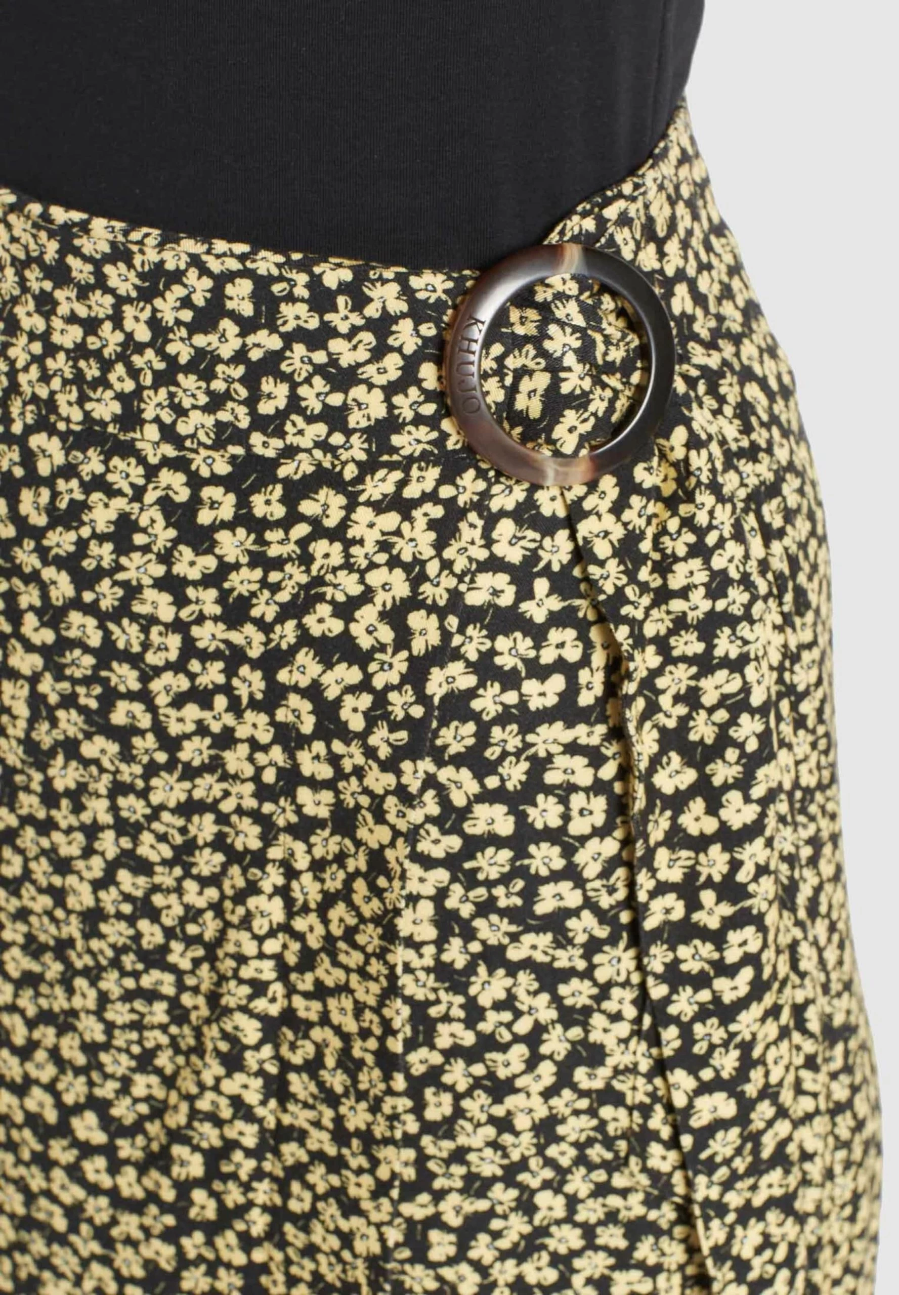 Khujo Mini Rokken Rok Armata Dames Zwart 9 Khujo Mini Rokken Rok Armata Dames Zwart - Afbeelding 7