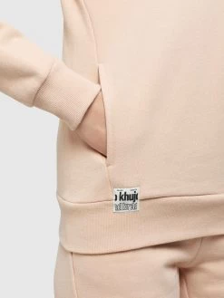 Khujo Hoodies Sweatshirt Karima Dames Abrikoos -Khujo cc1803843f42948f1b874c4fde49cbbb