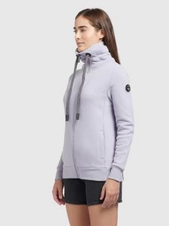 Khujo Sweatvesten Sweatvest Totsta Dames Lavendel -Khujo cd9adf4afb09d56660bec7f0aaad2dfd