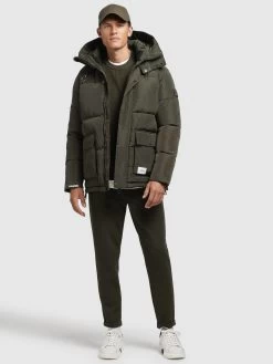 Khujo Winterjassen Winterjas JEDI Heren Kaki 11 Khujo Winterjassen Winterjas JEDI Heren Kaki -Khujo ce951459e6bdb02831117ae2a5c562e9