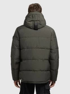 Khujo Winterjassen Winterjas Primero Heren Kaki -Khujo ced3bbb3852d390a0196895122286c7b