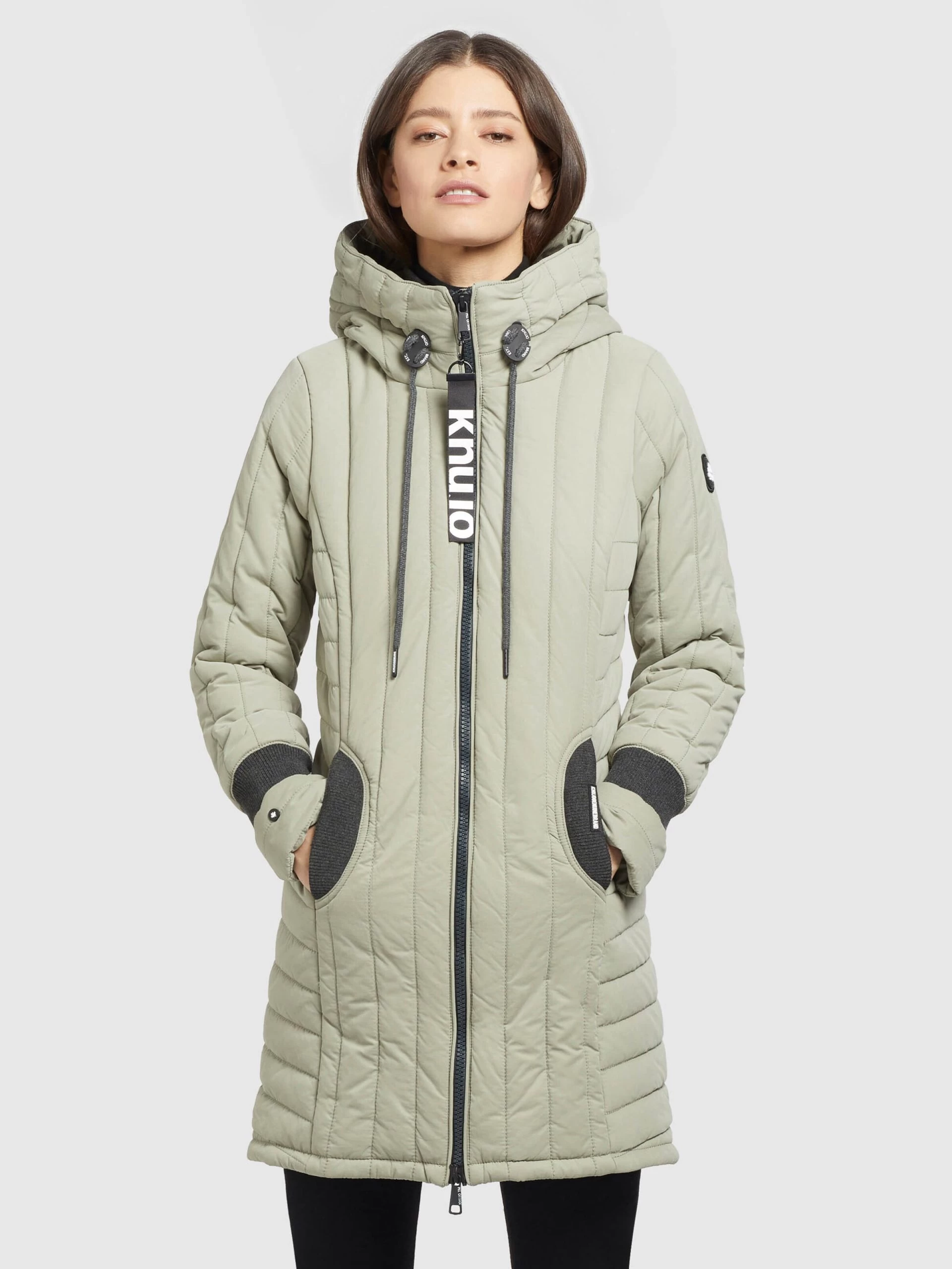 Khujo Tussenmantels Tussenmantel Jerry Dames Mintgroen 4 Khujo Tussenmantels Tussenmantel Jerry Dames Mintgroen - Afbeelding 2