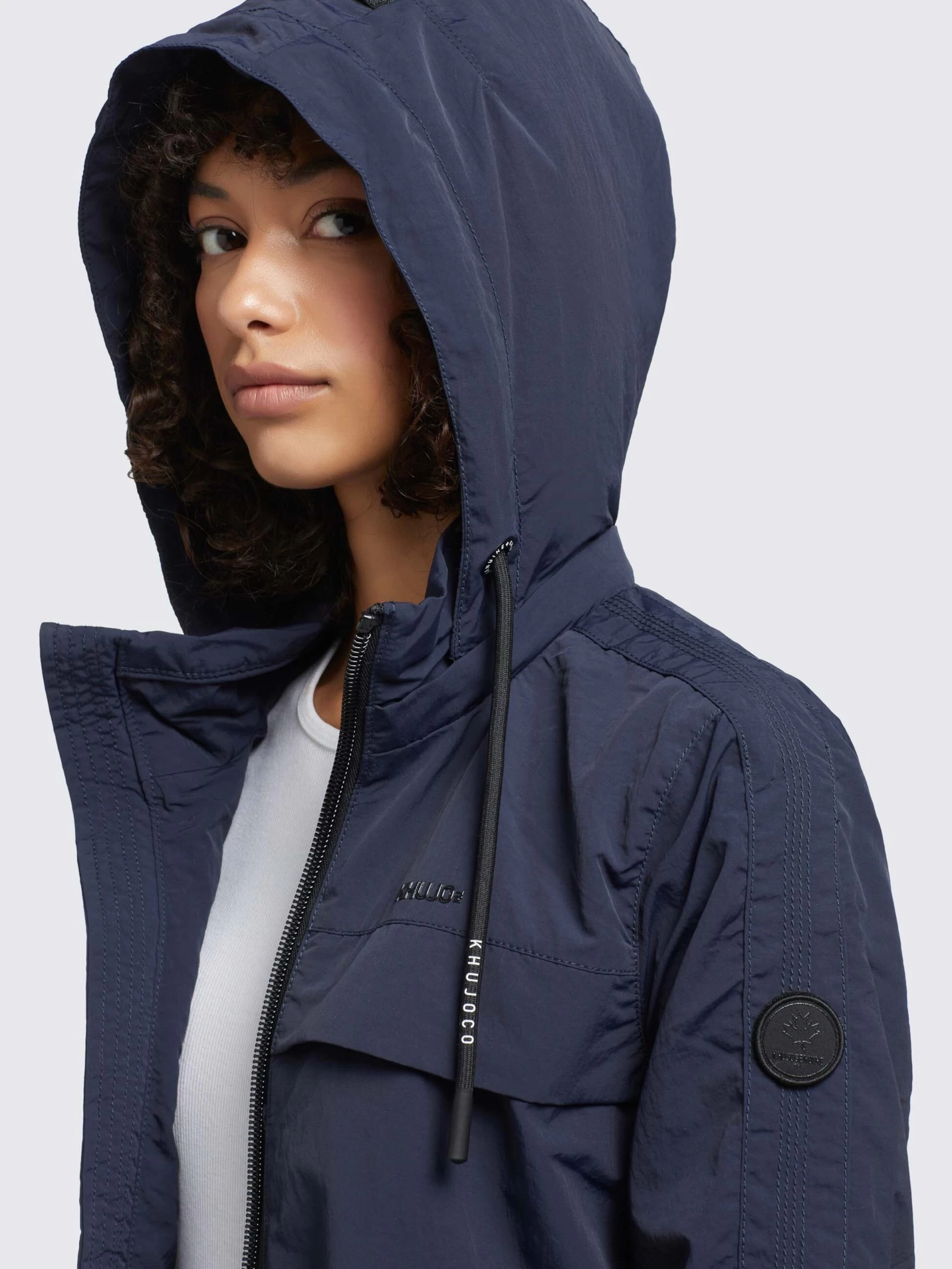 Khujo Tussenmantels Tussenmantel Voya3 Dames Donkerblauw 9 Khujo Tussenmantels Tussenmantel Voya3 Dames Donkerblauw - Afbeelding 7