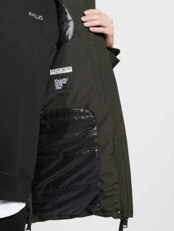 Khujo Winterjassen Winterjas Eunice Dames Olijfgroen -Khujo d03cd7e34daf5cb5f01396fb738fd31e