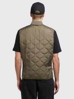Khujo Bodywarmers Bodywarmer Liel Heren Olijfgroen -Khujo d0fce89c86a9b3ba3961174f98ade71f