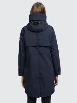 Khujo Tussenmantels Tussenmantel Adda2 Dames Donkerblauw -Khujo d164adca43b7022bd787ba82c2807c4c