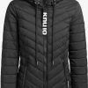 Khujo Winterjassen Winterjas Patt Dames Zwart -Khujo d253c5e1f057c68a82b4ad9242234d46