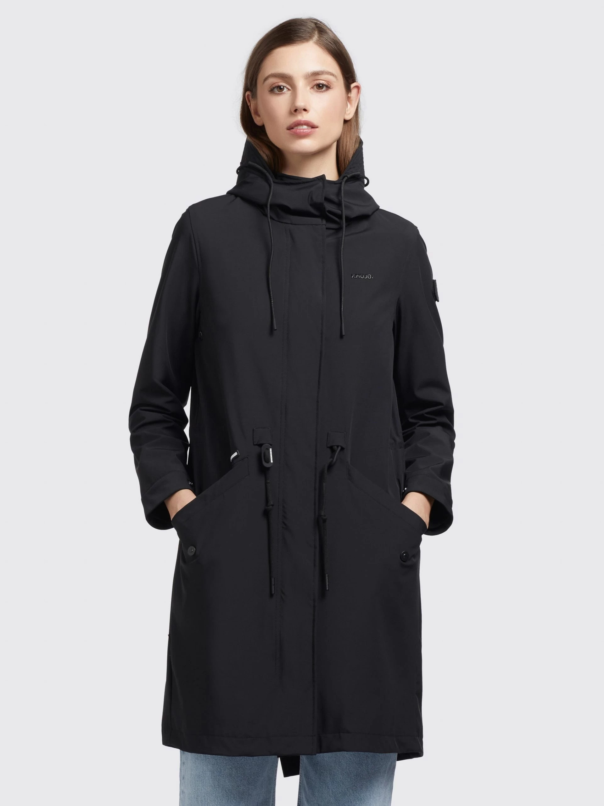 Khujo Parkas Tussenparka Jonna Dames Zwart 4 Khujo Parkas Tussenparka Jonna Dames Zwart - Afbeelding 2