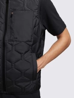 Khujo Bodywarmers Bodywarmer Liel Heren Zwart -Khujo d44db614bf6ee75a010155a0598201c9