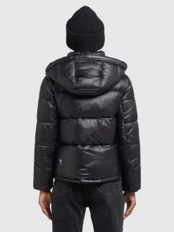 Khujo Winterjassen Winterjas Valona Dames Zwart -Khujo d4527fcf4a004162040f7532a4b6f949