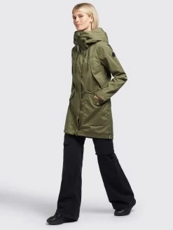 Khujo Parkas Tussenparka Aira Dames Olijfgroen -Khujo d7d2169f8ae7c31a7ace127854187ec3