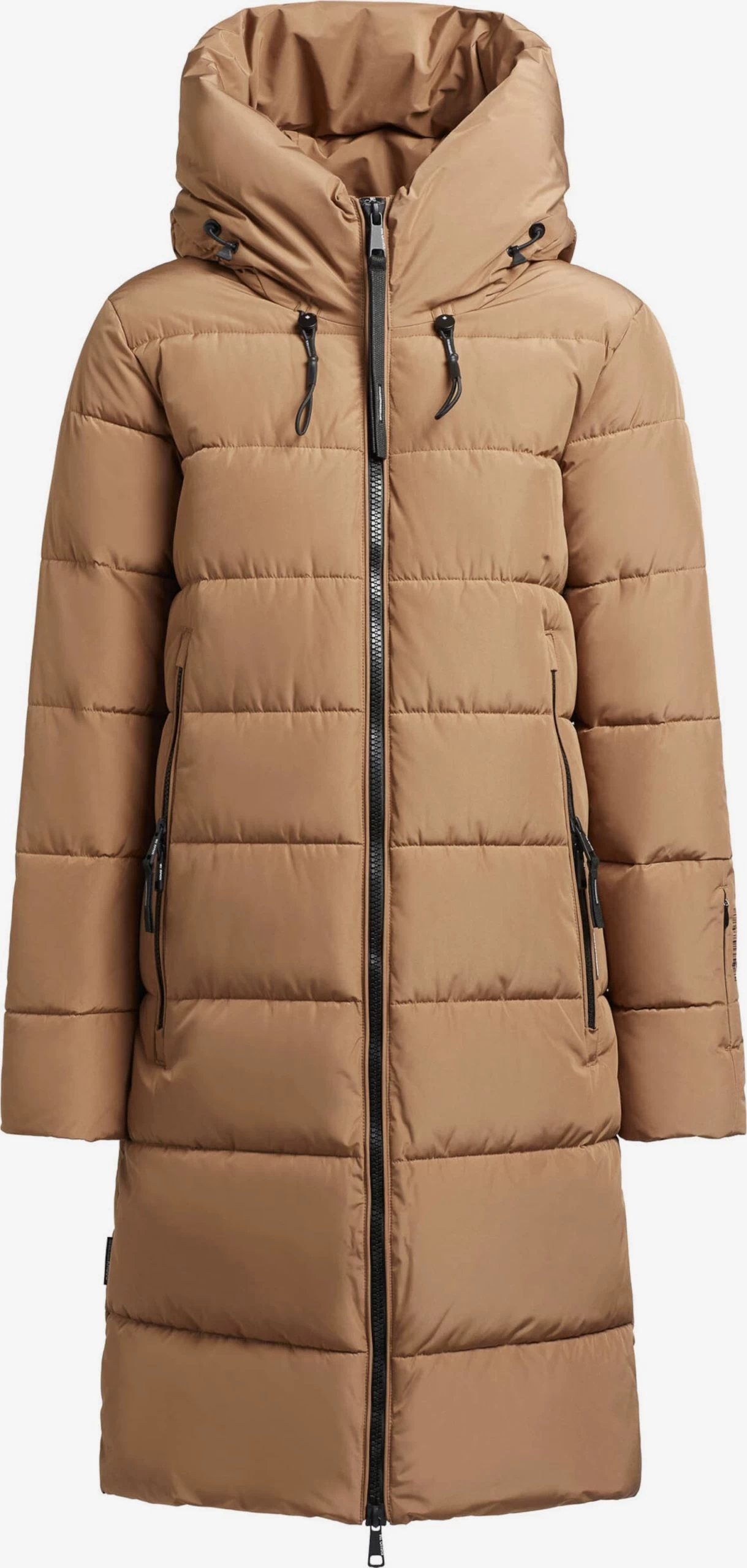 Khujo Wintermantels Wintermantel JILIAS3 Dames Lichtbruin 3 Khujo Wintermantels Wintermantel JILIAS3 Dames Lichtbruin