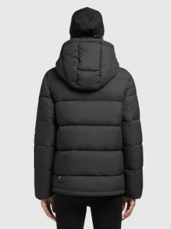 Khujo Winterjassen Winterjas Evona Dames Zwart -Khujo db802230ff77466085e0bc75bc54f086