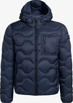 Khujo Tussenjassen Tussenjas Remo Heren Donkerblauw