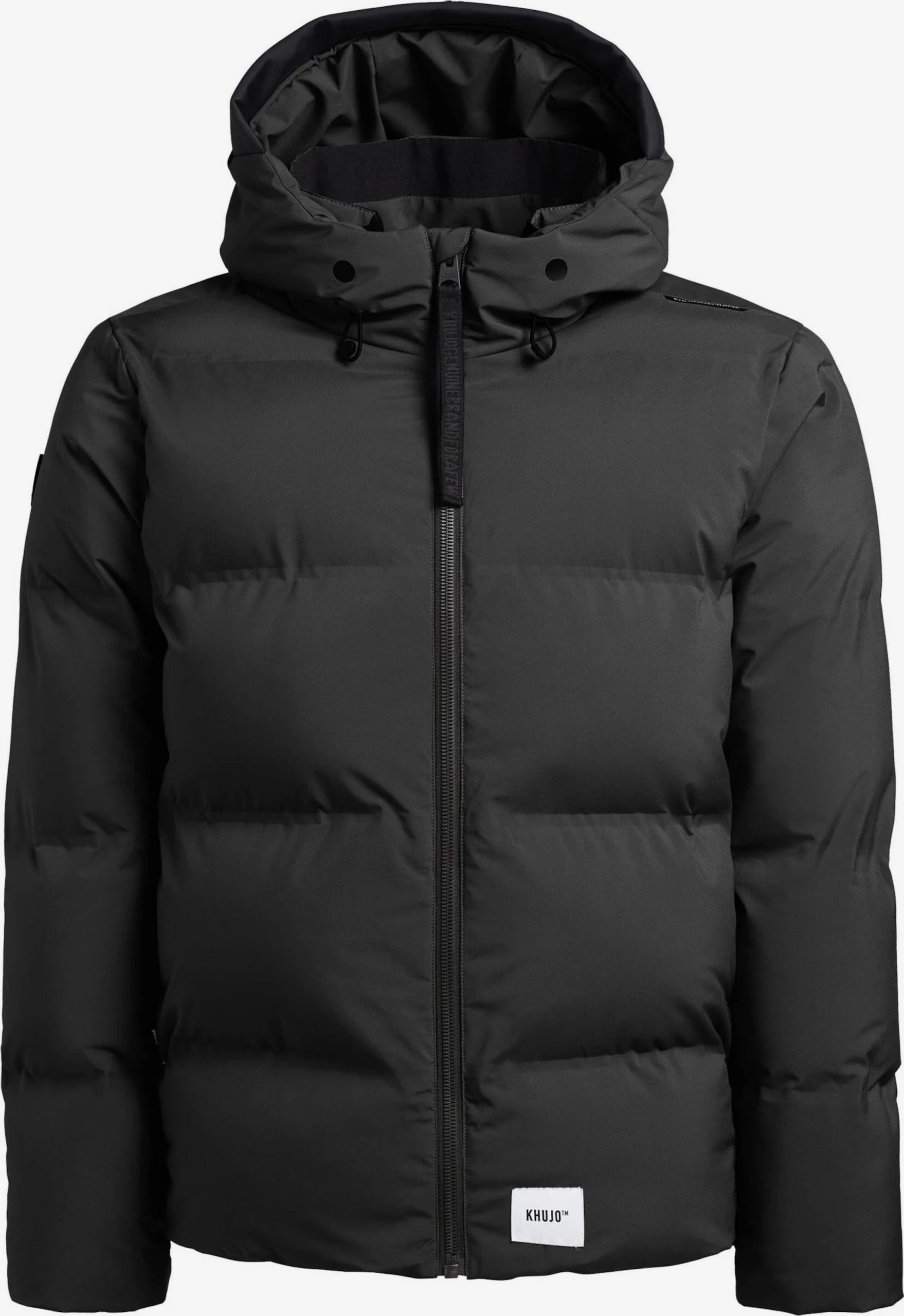 Khujo Winterjassen Winterjas Rodney 2 Heren Zwart