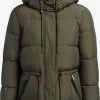 Khujo Winterjassen Winterjas Leviani Dames Donkergroen -Khujo ddc832a1cb1f1fc73b97c6a984410929