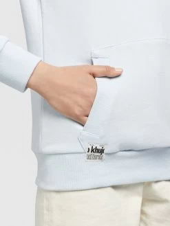 Khujo Hoodies Sweatshirt Rhabea Dames Lichtblauw -Khujo ddd3510d24aedaa1fec0eb0543946a97