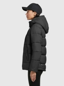 Khujo Winterjassen Winterjas Evona Dames Zwart -Khujo de7858cfd5b1388771733ecf69dab8de