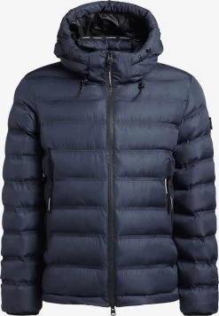 Khujo Winterjassen Winterjas Gamer Heren Donkerblauw