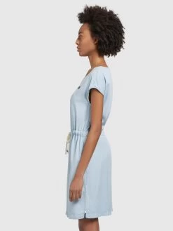 Khujo Zomerjurken Zomerjurk HEDIYE Dames Blauw -Khujo e06f75b29da095bfa08b1e0991825c94