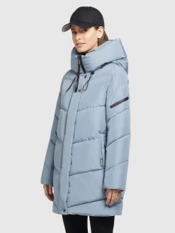 Khujo Winterjassen Winterjas Jordis 4 Dames Lichtblauw -Khujo e4f11983c42297a80c43b9f43ddc0911