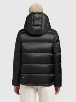 Khujo Winterjassen Winterjas Evona Dames Zwart -Khujo e8458bdc10259f4436c060cf75ee3d89