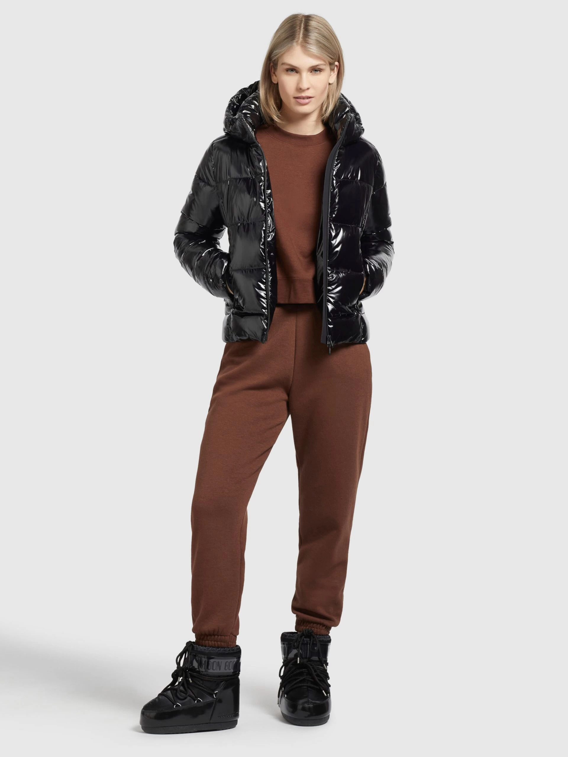 Khujo Winterjassen Winterjas Fala Dames Zwart 5 Khujo Winterjassen Winterjas Fala Dames Zwart - Afbeelding 3