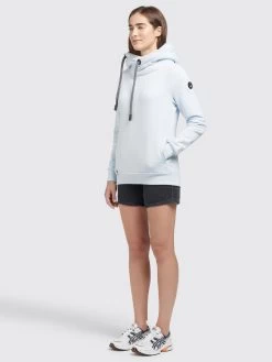 Khujo Hoodies Sweatshirt Karima Dames Lichtblauw -Khujo ea582760832050e00882c50a5d7a0a8b