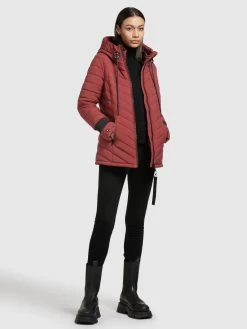 Khujo Winterjassen Winterjas Patt Dames Roestrood 12 Khujo Winterjassen Winterjas Patt Dames Roestrood -Khujo ea64336709ff89d6d4654b61c8154815
