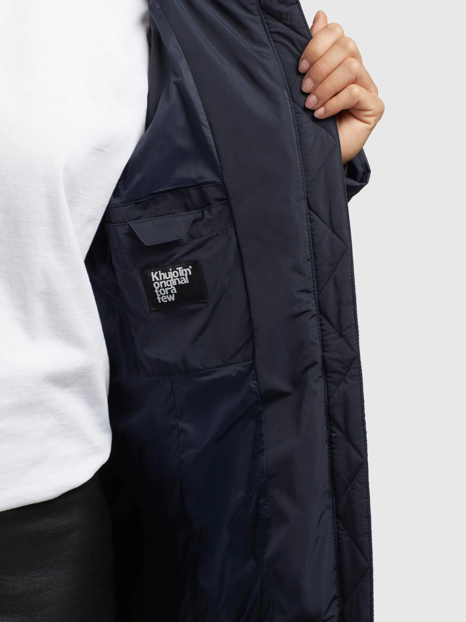 Khujo Winterjassen Winterjas FORMIN Dames Donkerblauw 4 Khujo Winterjassen Winterjas FORMIN Dames Donkerblauw - Afbeelding 2