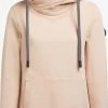 Khujo Hoodies Sweatshirt Rhabea Dames Abrikoos -Khujo f2553aeeec02aa8125d9b5cdc24eb375