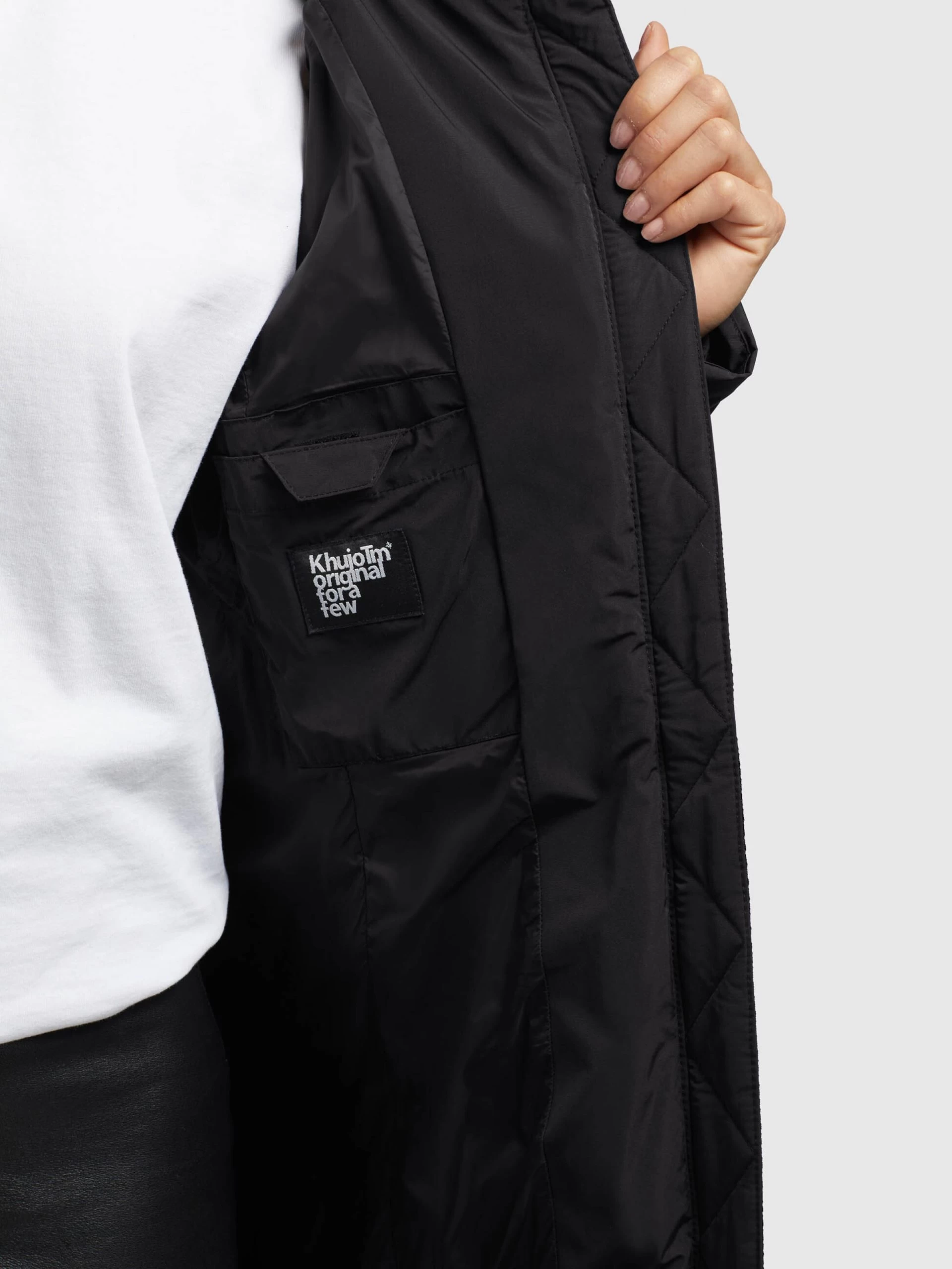 Khujo Winterjassen Winterjas FORMIN Dames Zwart 4 Khujo Winterjassen Winterjas FORMIN Dames Zwart - Afbeelding 2