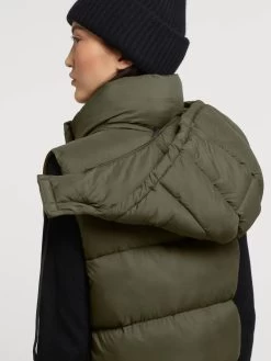 Khujo Bodywarmers Bodywarmer Eden Dames Kaki 17 Khujo Bodywarmers Bodywarmer Eden Dames Kaki -Khujo f70a1abd74cd305c00e380cccf495a9c