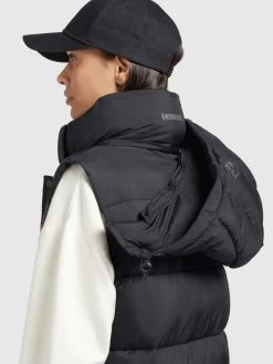 Khujo Bodywarmers Bodywarmer Magneta Dames Zwart -Khujo f938d782d1cca5011efc5bd3e3113cd5