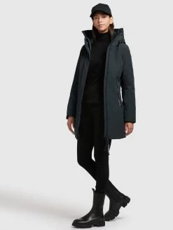Khujo Winterjassen Winterjas Viona Dames Nachtblauw 15 Khujo Winterjassen Winterjas Viona Dames Nachtblauw -Khujo fa83a234e6d86a1e39340c774c05698b