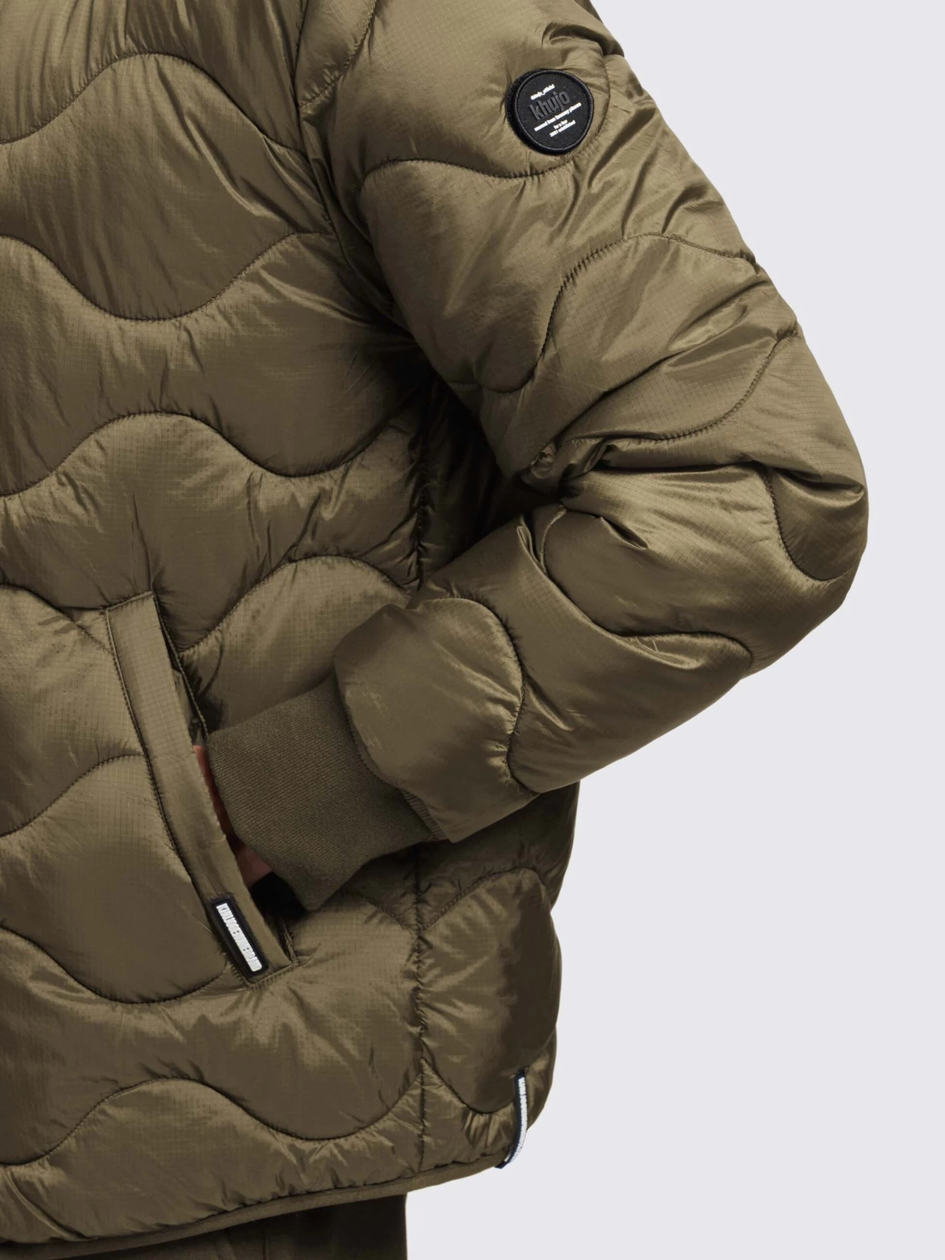 Khujo Tussenjassen Tussenjas Picco Heren Olijfgroen 9 Khujo Tussenjassen Tussenjas Picco Heren Olijfgroen - Afbeelding 7
