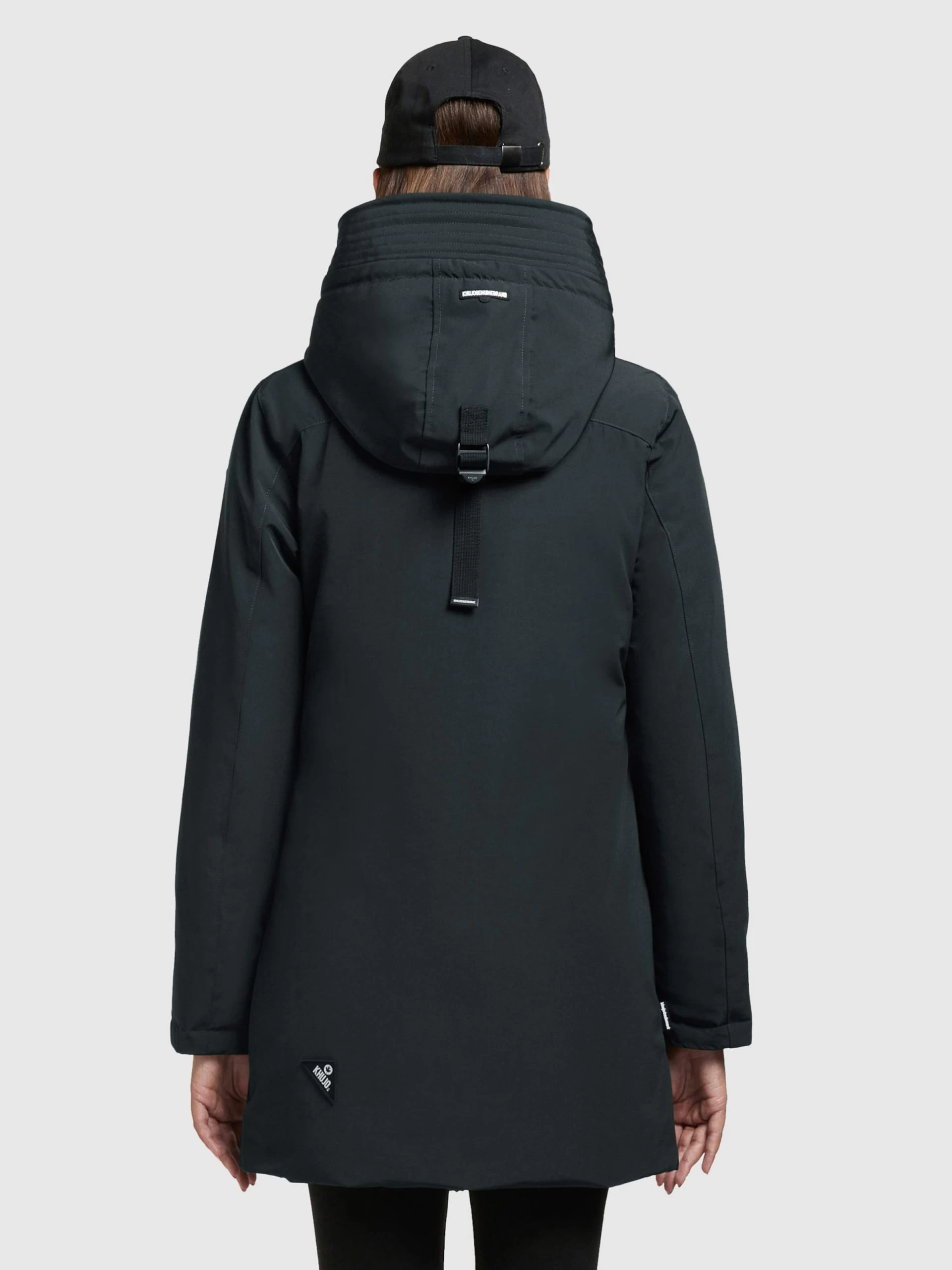 Khujo Winterjassen Winterjas Viona Dames Nachtblauw 6 Khujo Winterjassen Winterjas Viona Dames Nachtblauw - Afbeelding 4