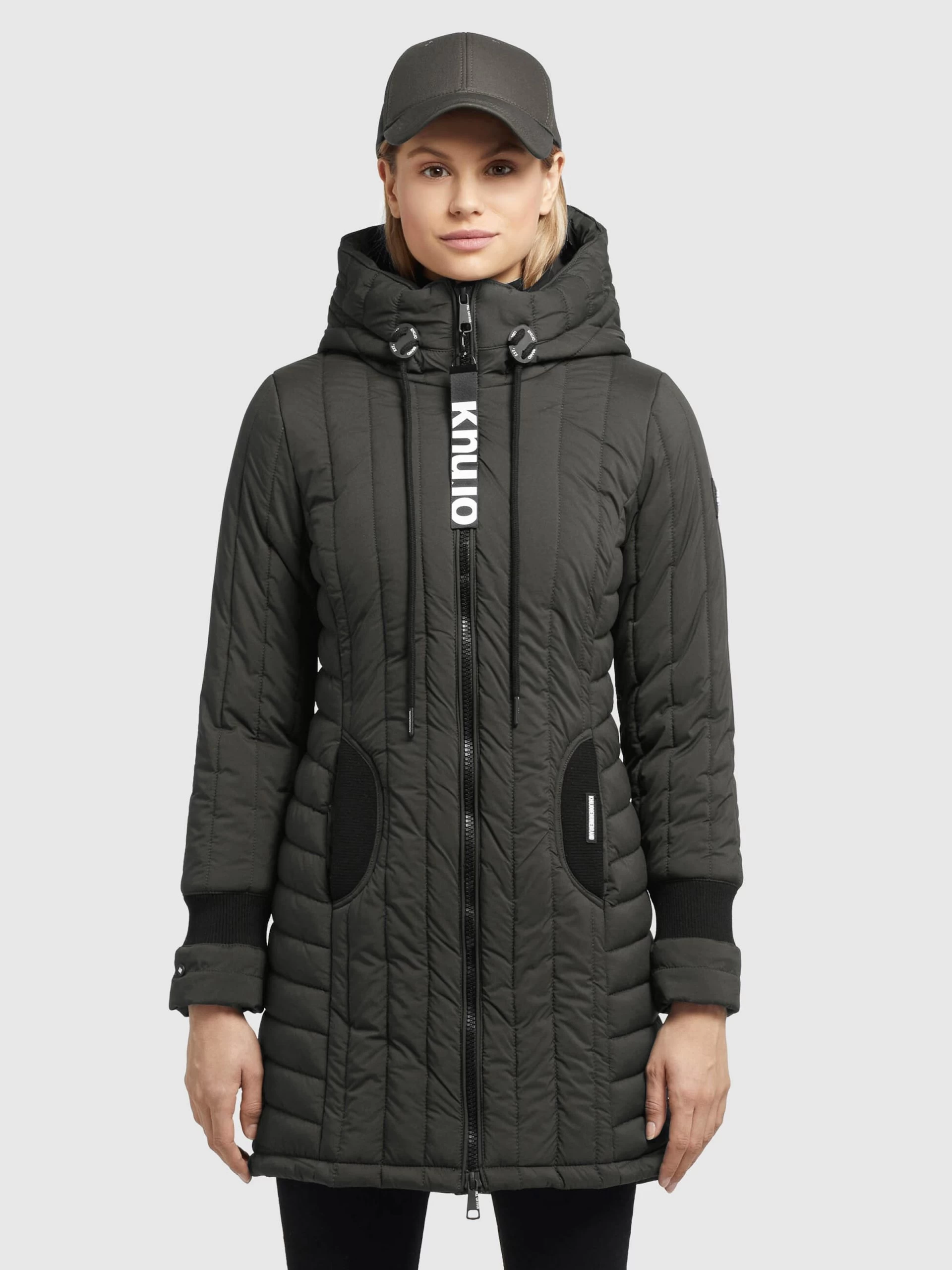 Khujo Winterjassen Winterjas Jerry Dames Olijfgroen 4 Khujo Winterjassen Winterjas Jerry Dames Olijfgroen - Afbeelding 2