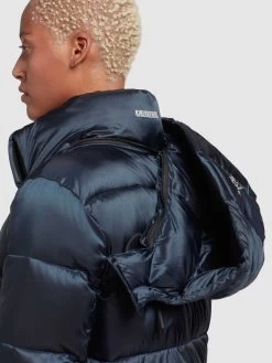 Khujo Winterjassen Winterjas Evona Dames Nachtblauw -Khujo ff82787ed6f5f56ba9ec3613c3354af1